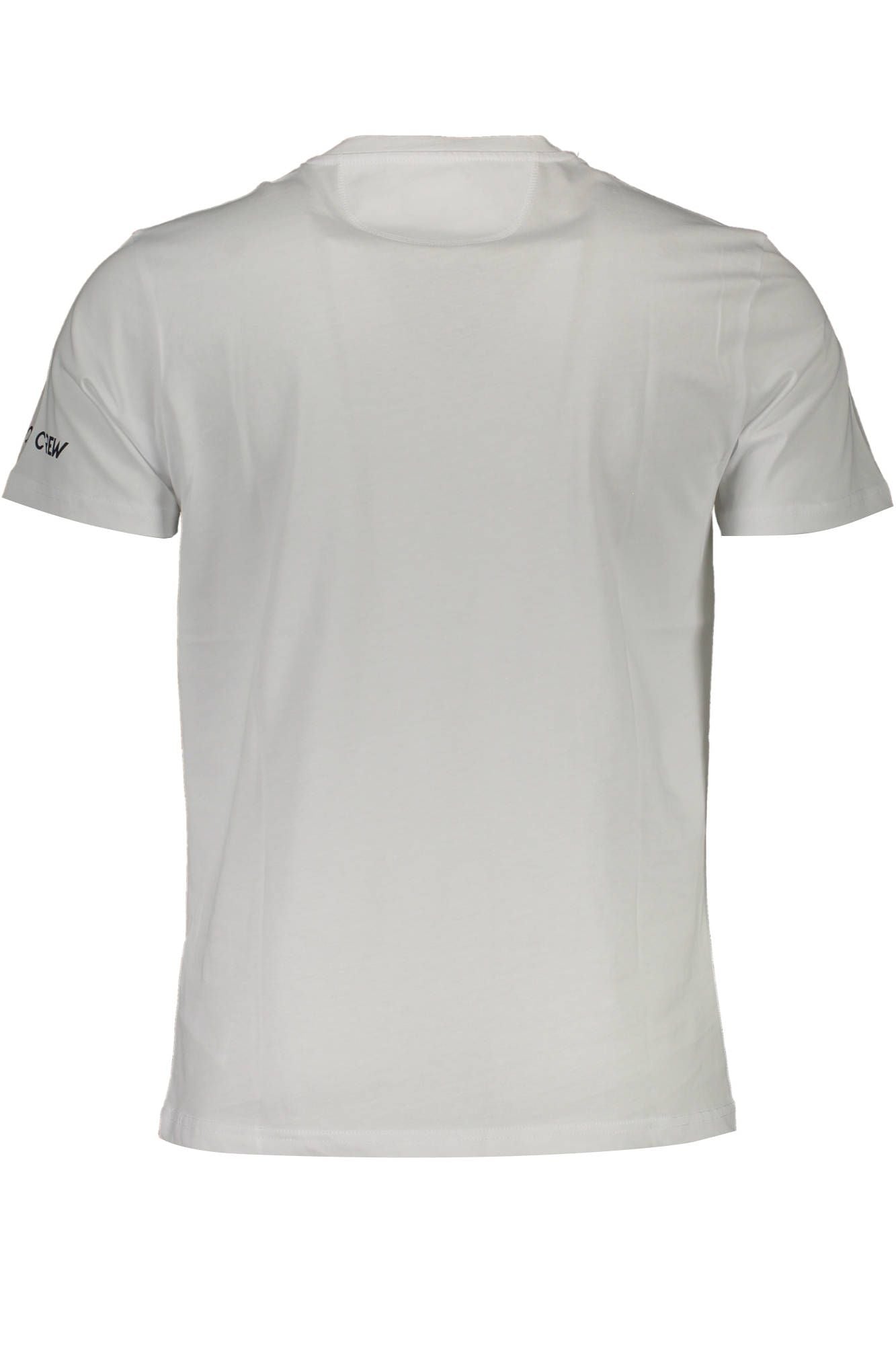  - White Cotton Men T-Shirt