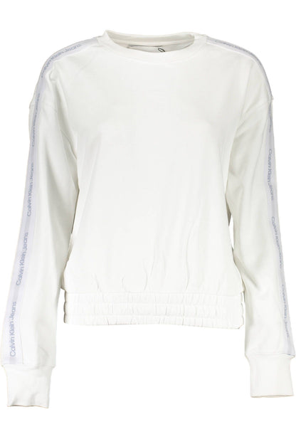 White Cotton Women Sweater - The Luxe Alliance