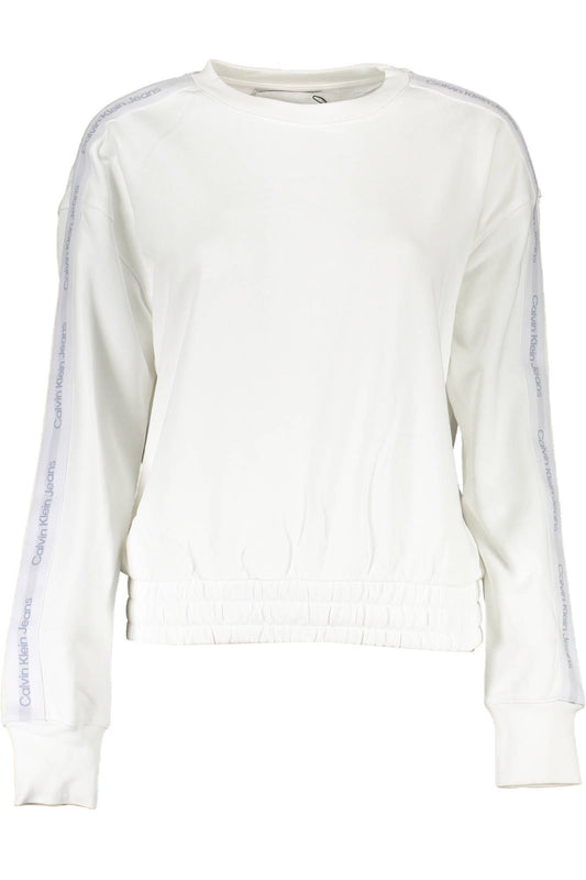 White Cotton Women Sweater - The Luxe Alliance