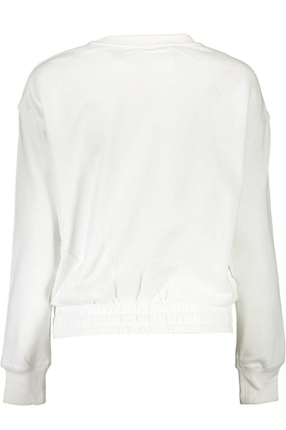 White Cotton Women Sweater - The Luxe Alliance