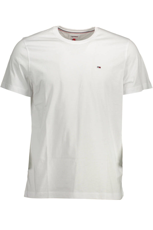 White Cotton Men T-Shirt - The Luxe Alliance