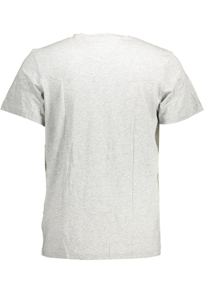 Gray Cotton Men T-Shirt - The Luxe Alliance