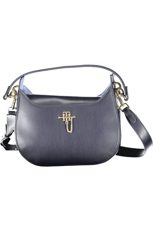  - Blue Polyethylene Women Handbag