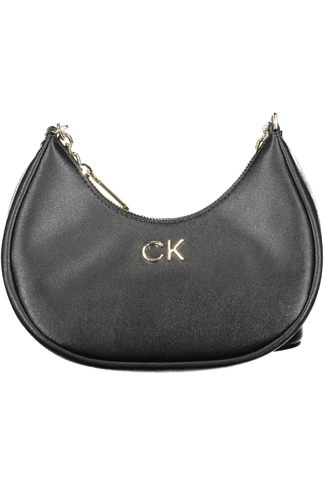  - Black Polyester Women Handbag