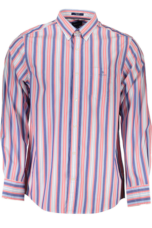  - Pink Cotton Men Shirt