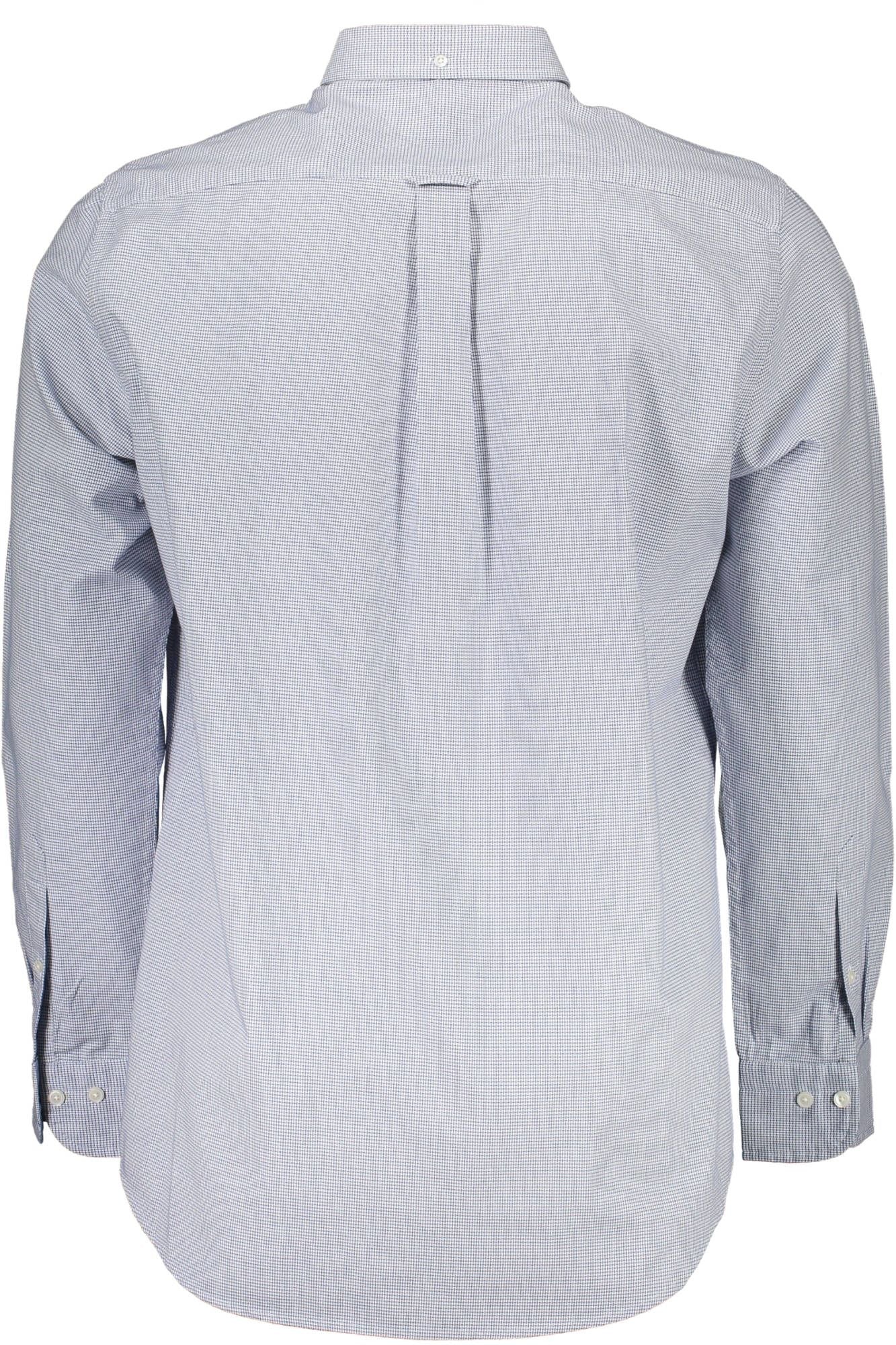  - Blue Cotton Men Shirt