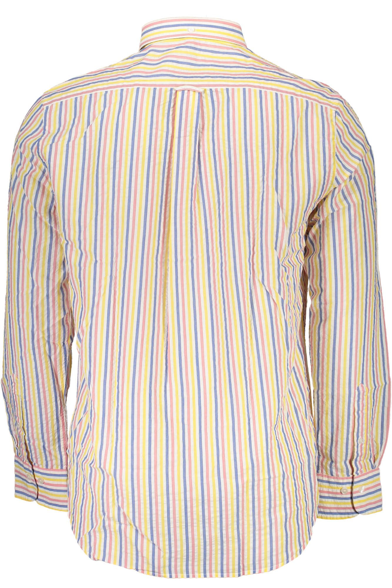  - White Cotton Men Shirt