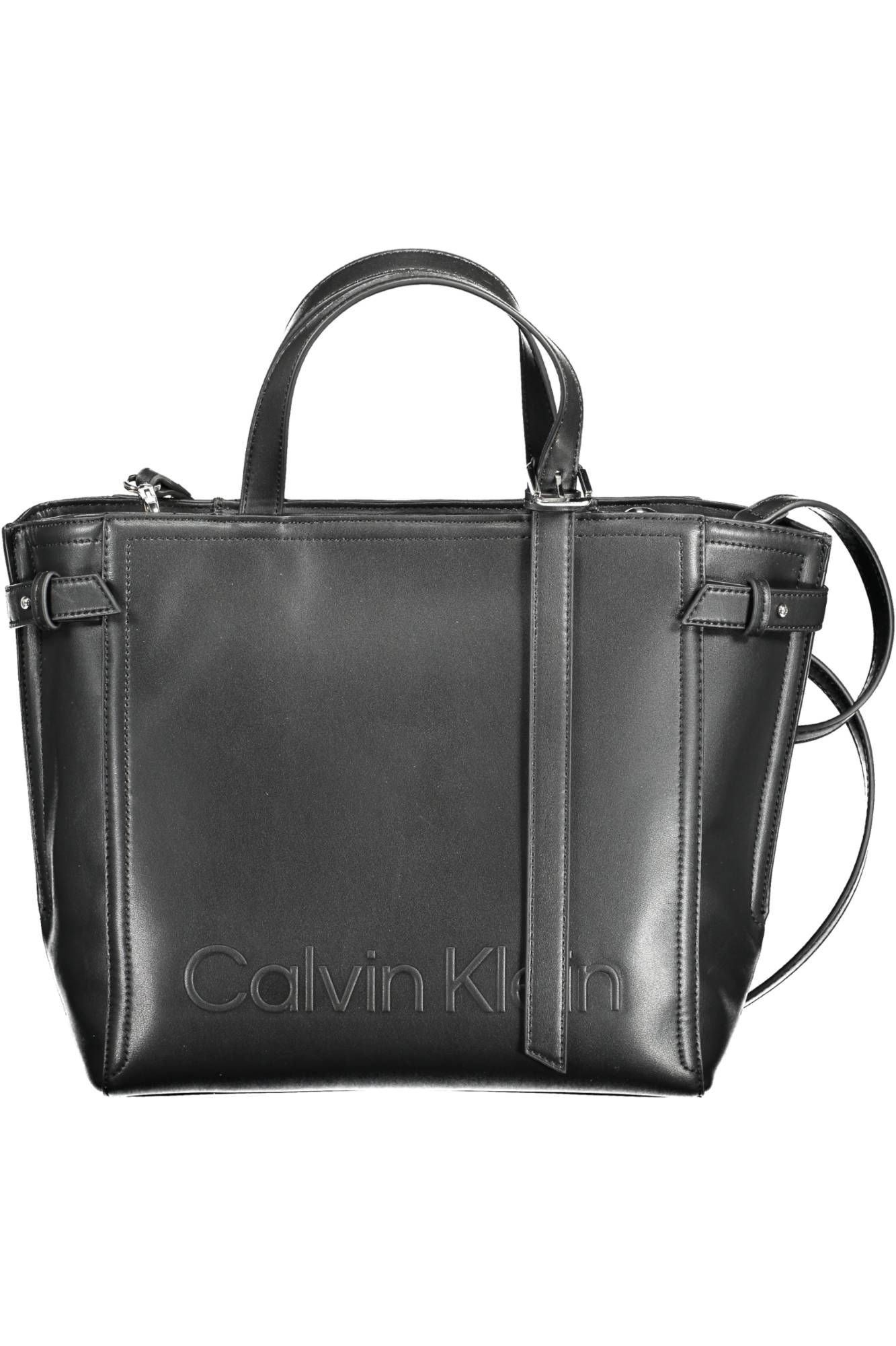  - Black Polyester Women Handbag