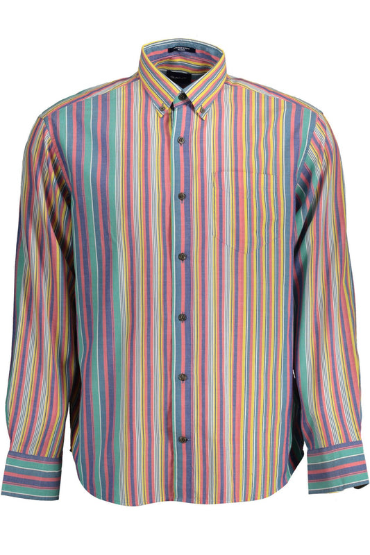  - Light Blue Cotton Men Shirt