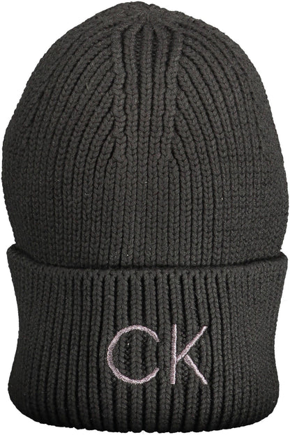  - Black Cotton Women Hat