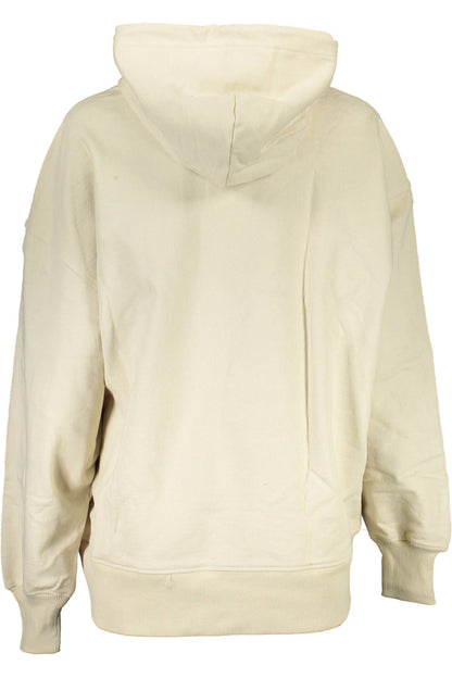 Beige Cotton Women Sweater - The Luxe Alliance