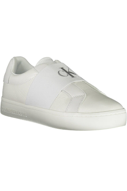  - White Leather Women Sneaker