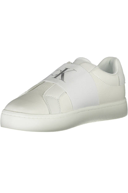  - White Leather Women Sneaker