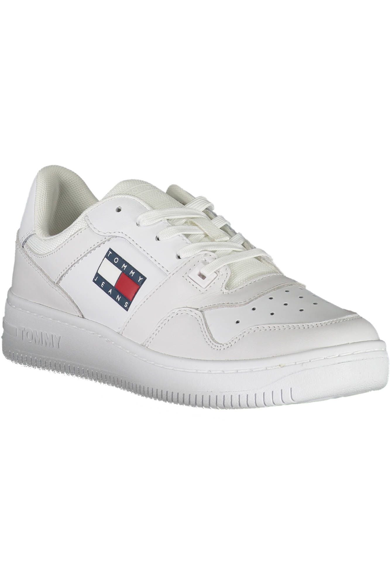  - White Polyester Women Sneaker