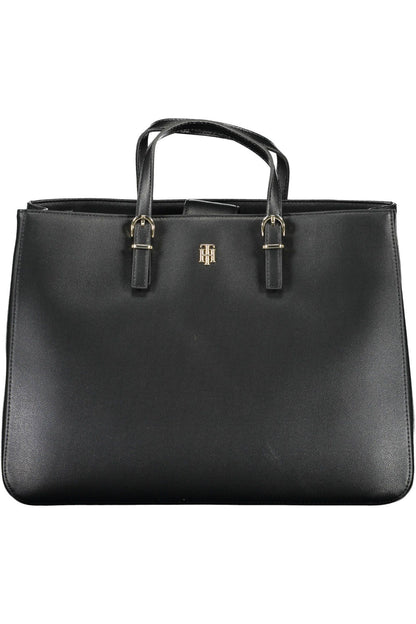  - Black Polyethylene Women Handbag