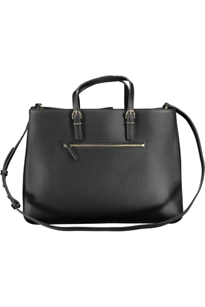  - Black Polyethylene Women Handbag