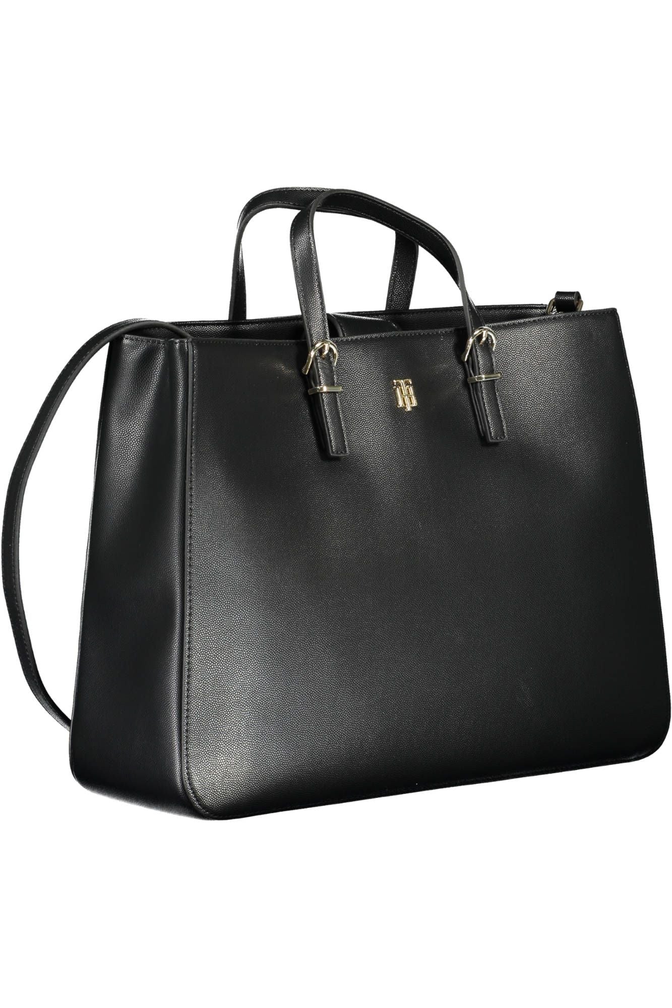  - Black Polyethylene Women Handbag