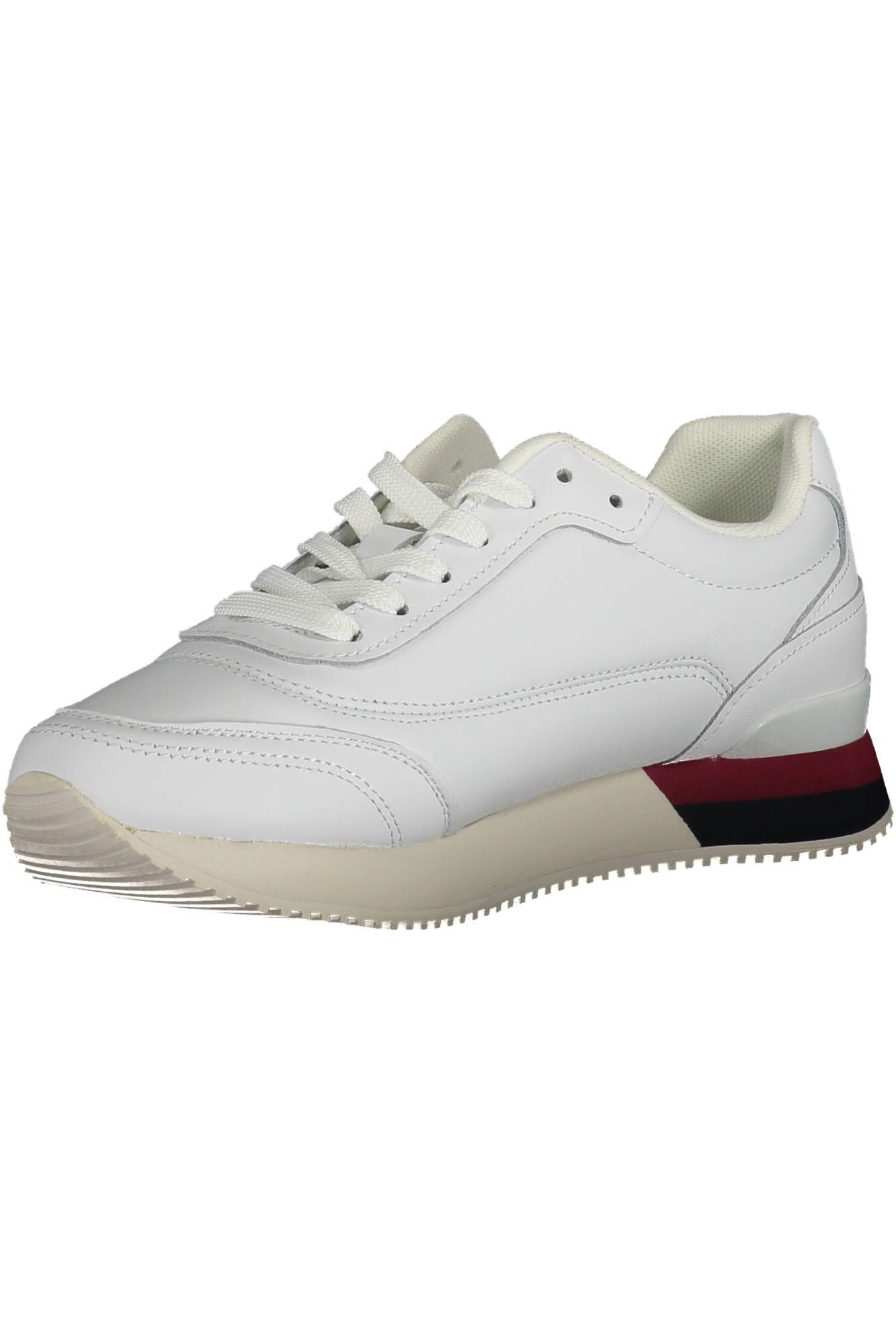  - White Leather Women Sneaker