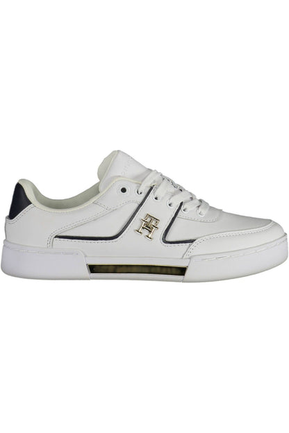  - White Leather Women Sneaker