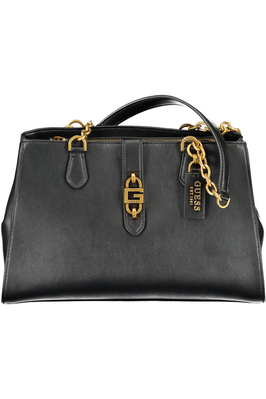  - Black Polyethylene Women Handbag