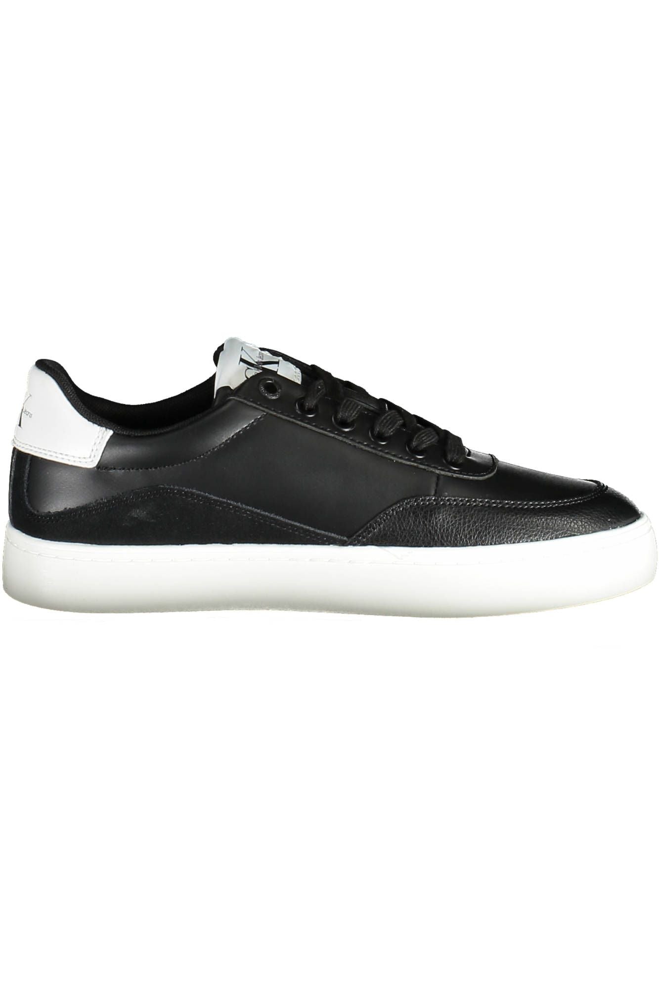  - Black Leather Women Sneaker