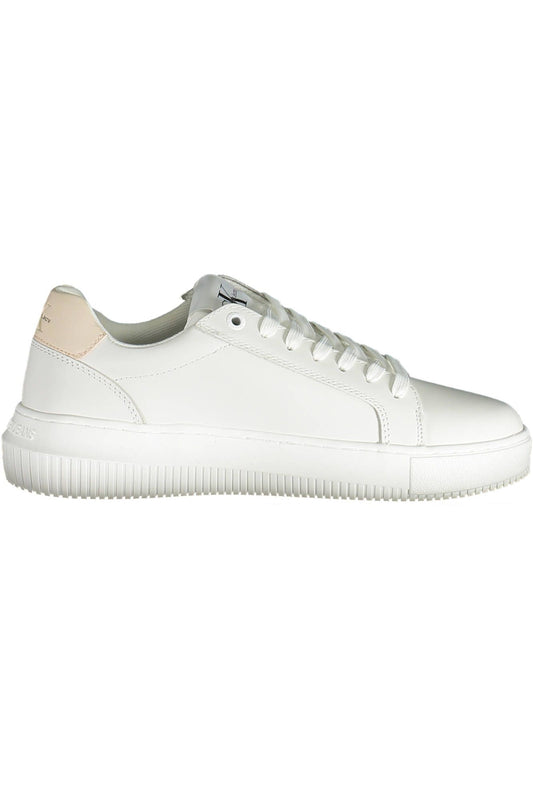  - White Leather Women Sneaker