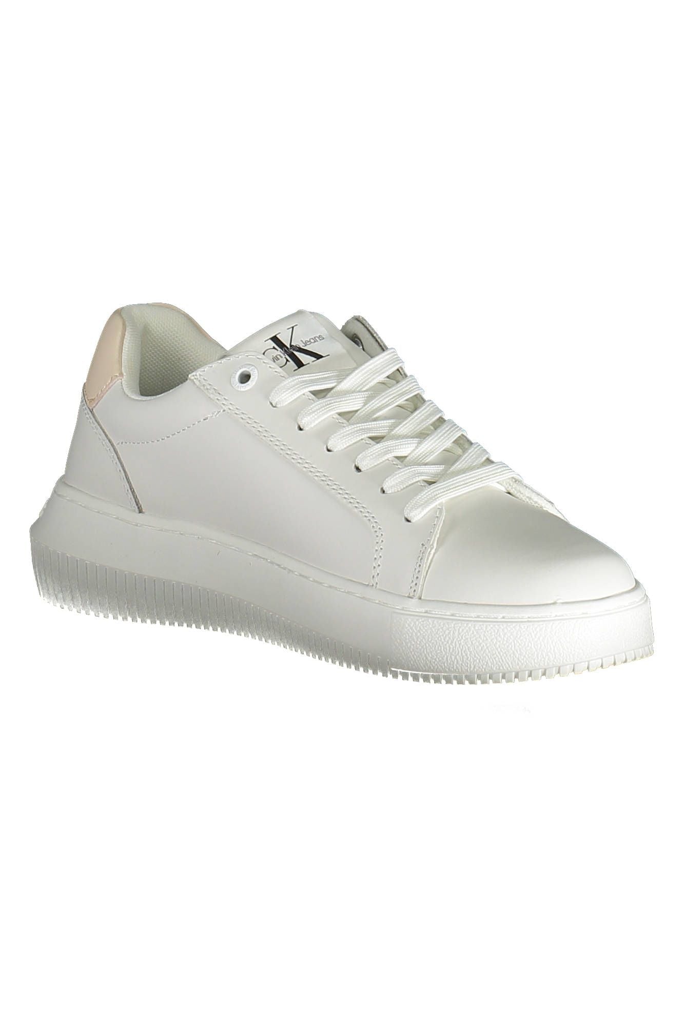  - White Leather Women Sneaker