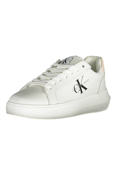  - White Leather Women Sneaker