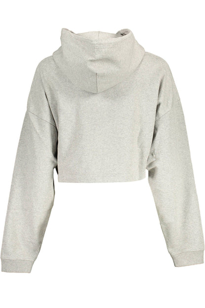  - Gray Cotton Women Sweater