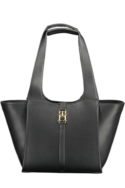  - Black Polyethylene Women Handbag