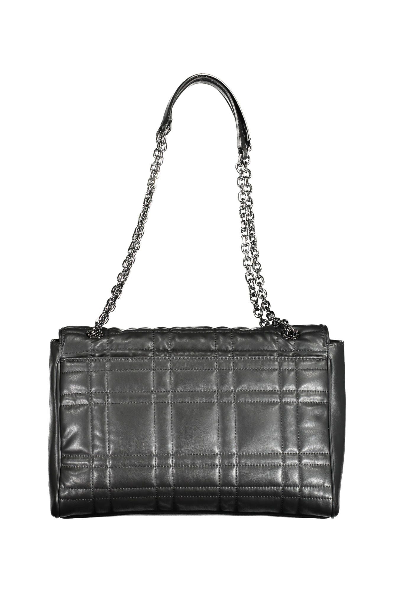  - Black Polyester Women Handbag