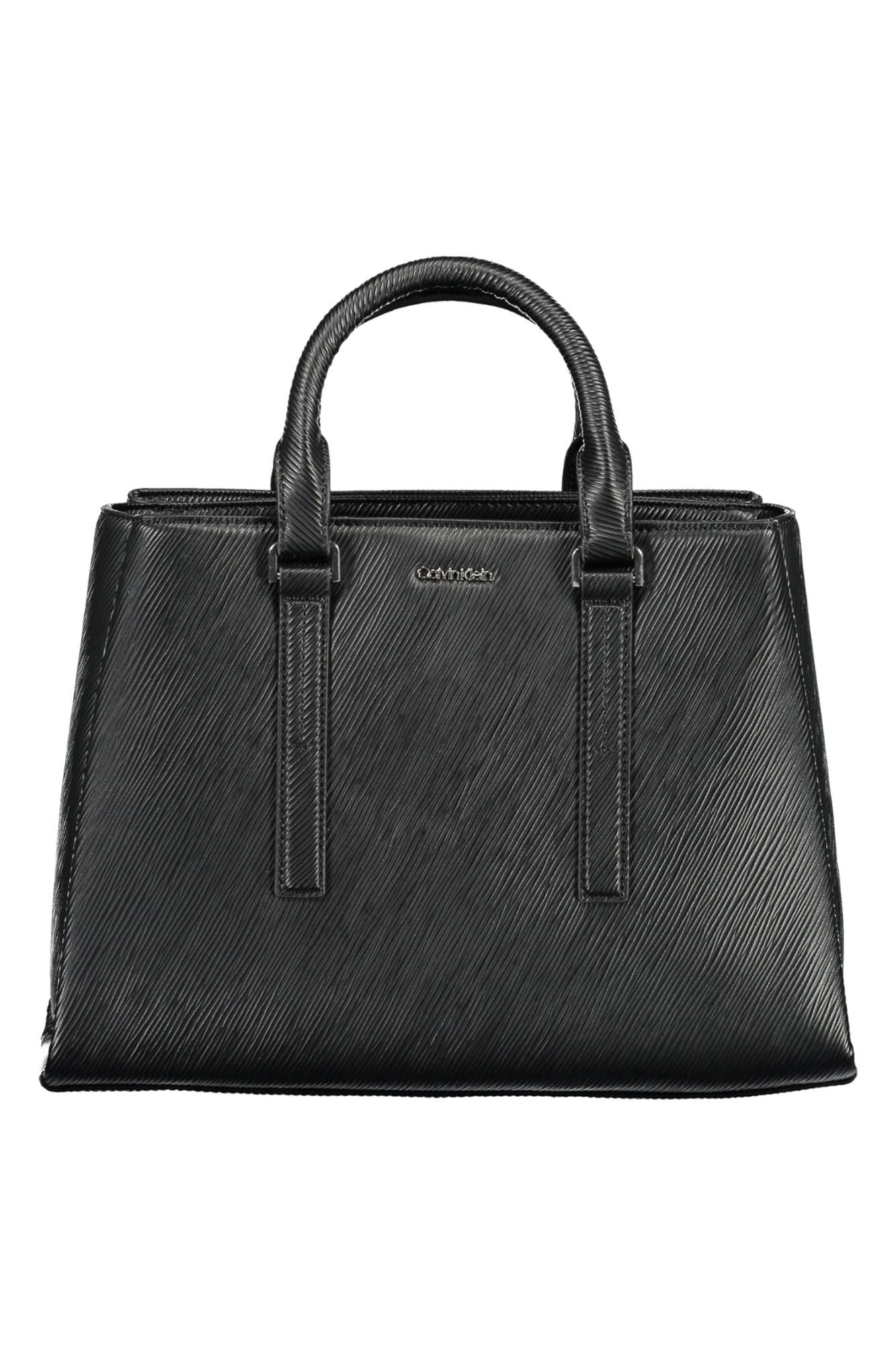  - Black Polyester Women Handbag