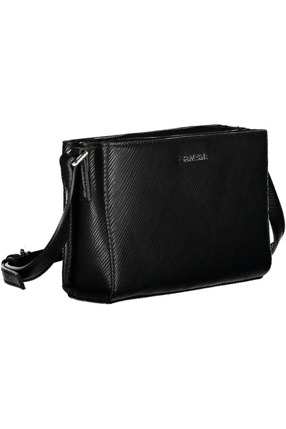  - Black Polyester Women Handbag