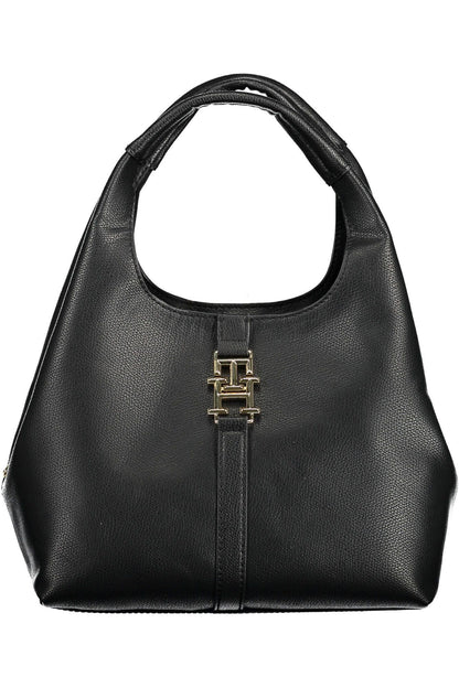  - Black Polyethylene Women Handbag