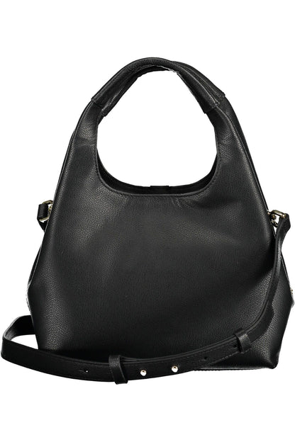  - Black Polyethylene Women Handbag