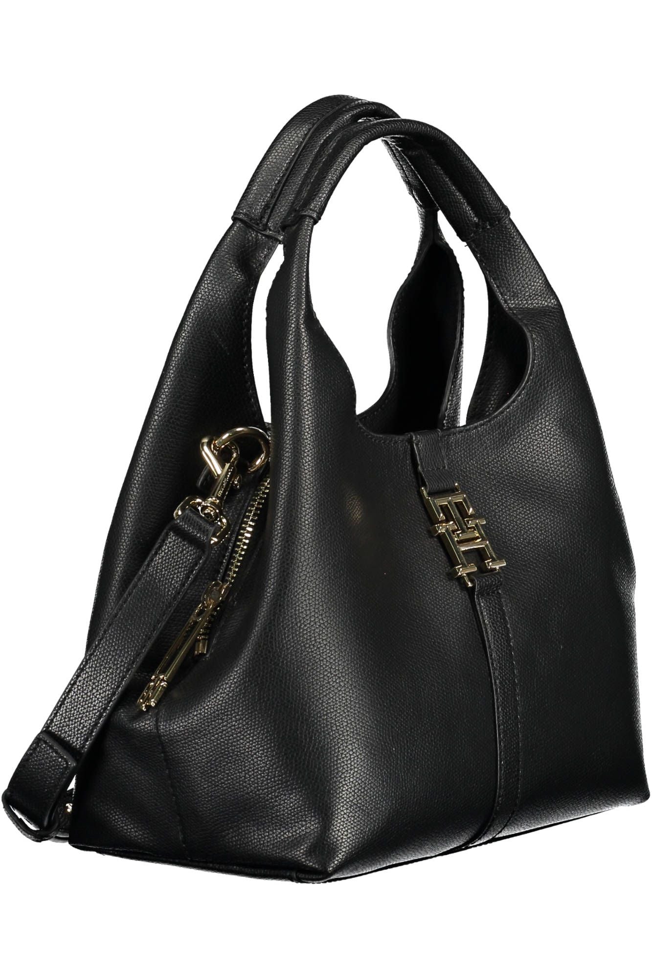  - Black Polyethylene Women Handbag