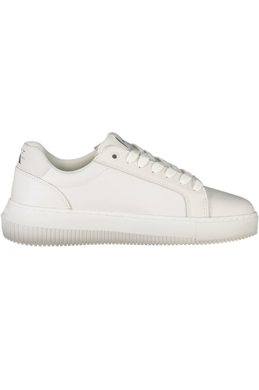 White Leather Womens Sneaker - The Luxe Alliance