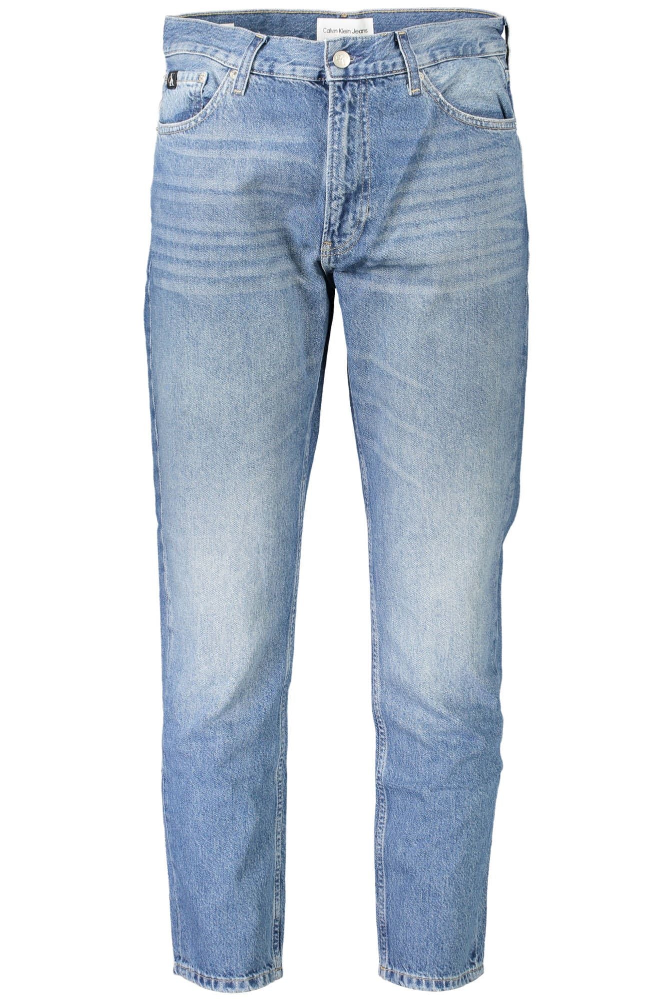 Blue Cotton Men Jeans - The Luxe Alliance