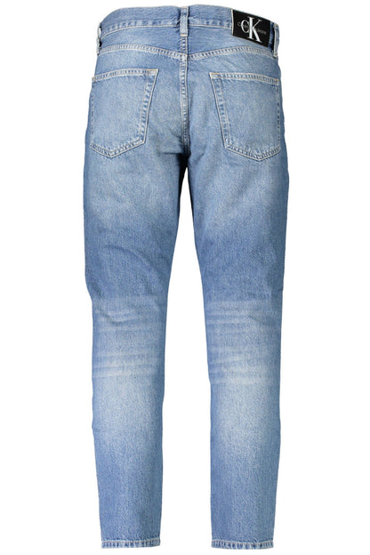 Blue Cotton Men Jeans - The Luxe Alliance