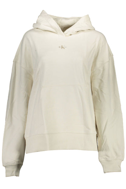 White Cotton Women Sweater - The Luxe Alliance