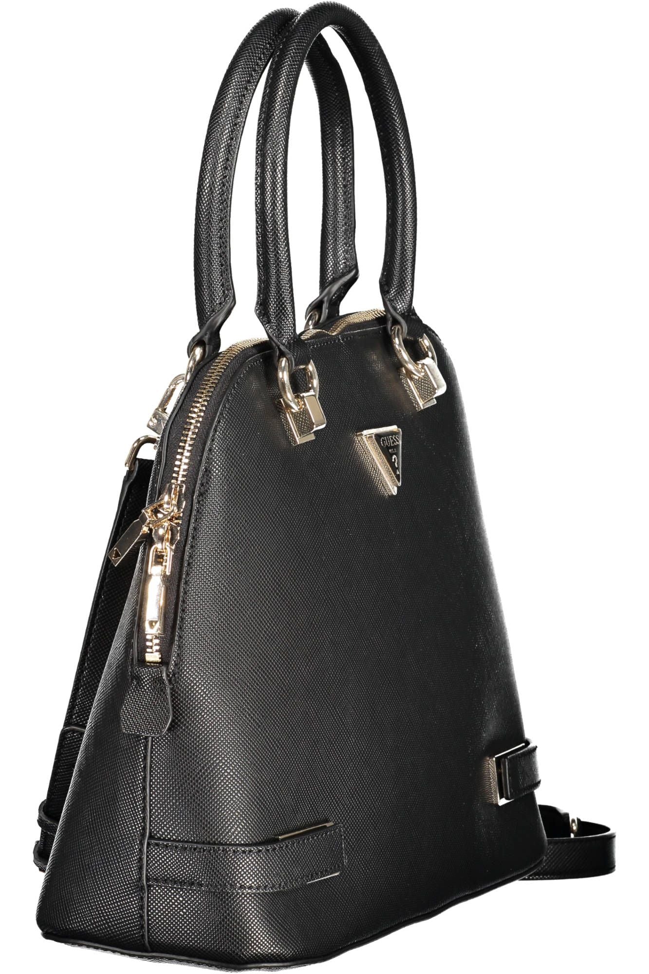  - Black Polyethylene Women Handbag