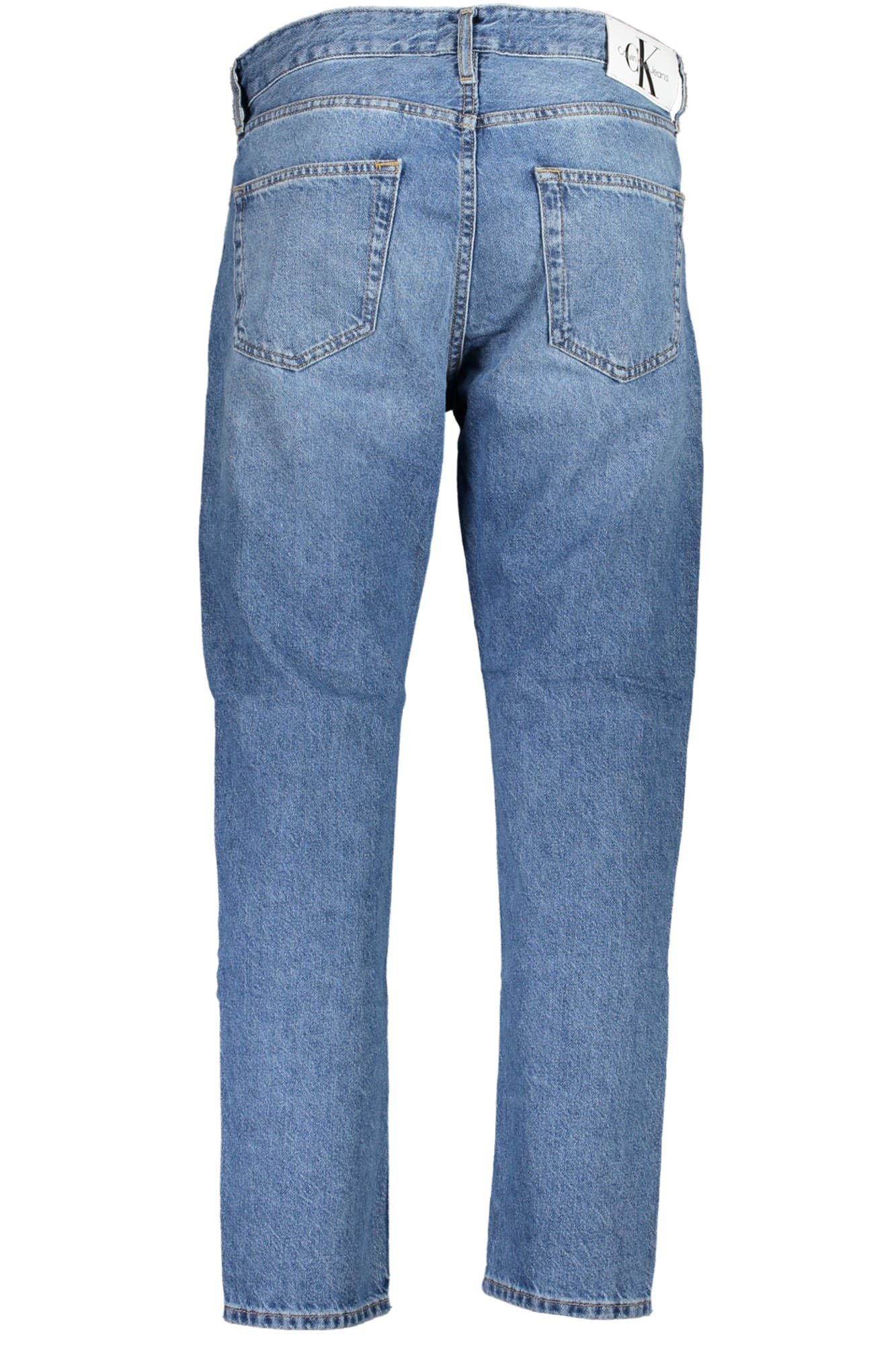 Blue Cotton Men Jeans - The Luxe Alliance