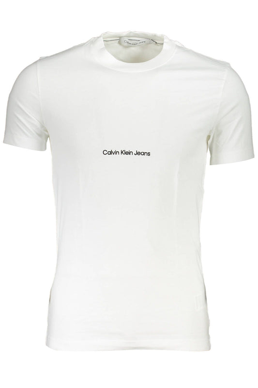 White Cotton Men T-Shirt - The Luxe Alliance