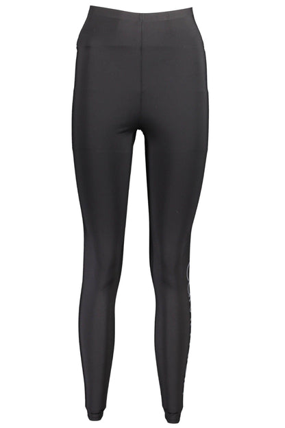 Black Polyester Women Legging - The Luxe Alliance