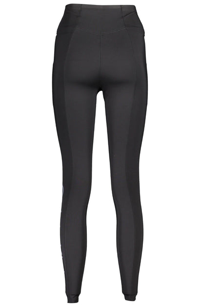 Black Polyester Women Legging - The Luxe Alliance