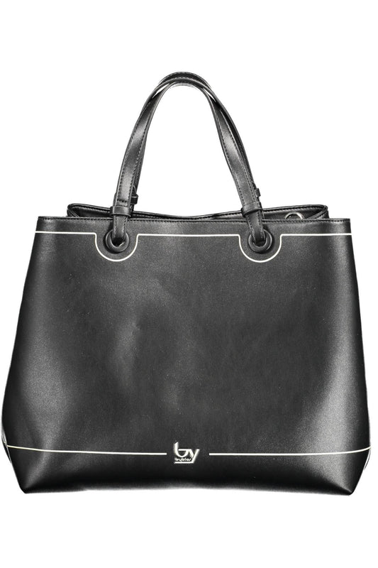  - Black Polyethylene Women Handbag