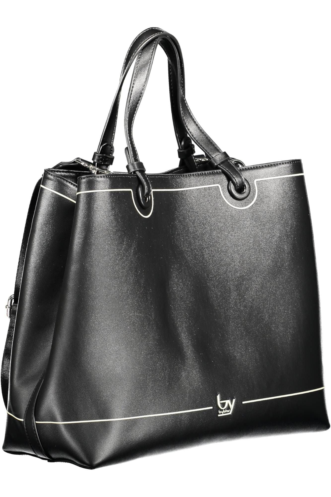  - Black Polyethylene Women Handbag