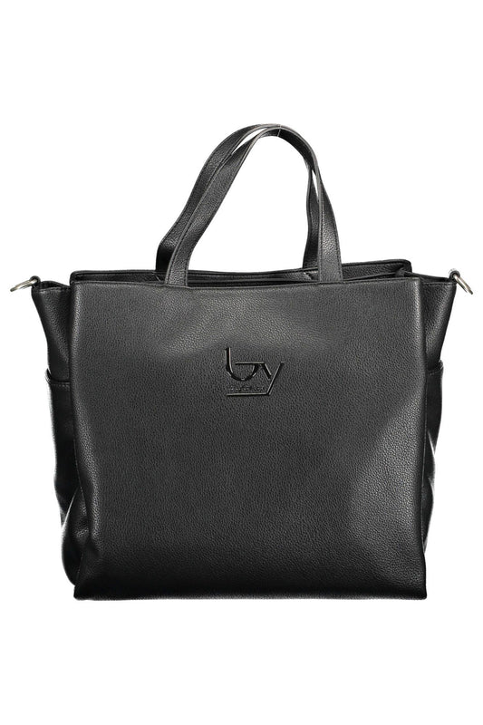  - Black Polyethylene Women Handbag