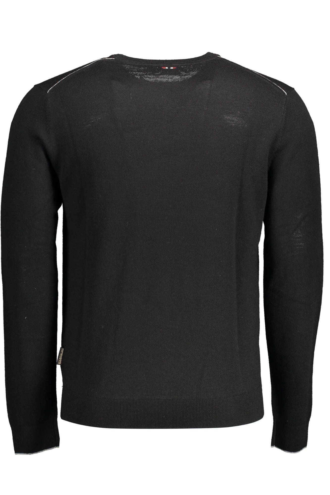  - Black Wool Men Sweater