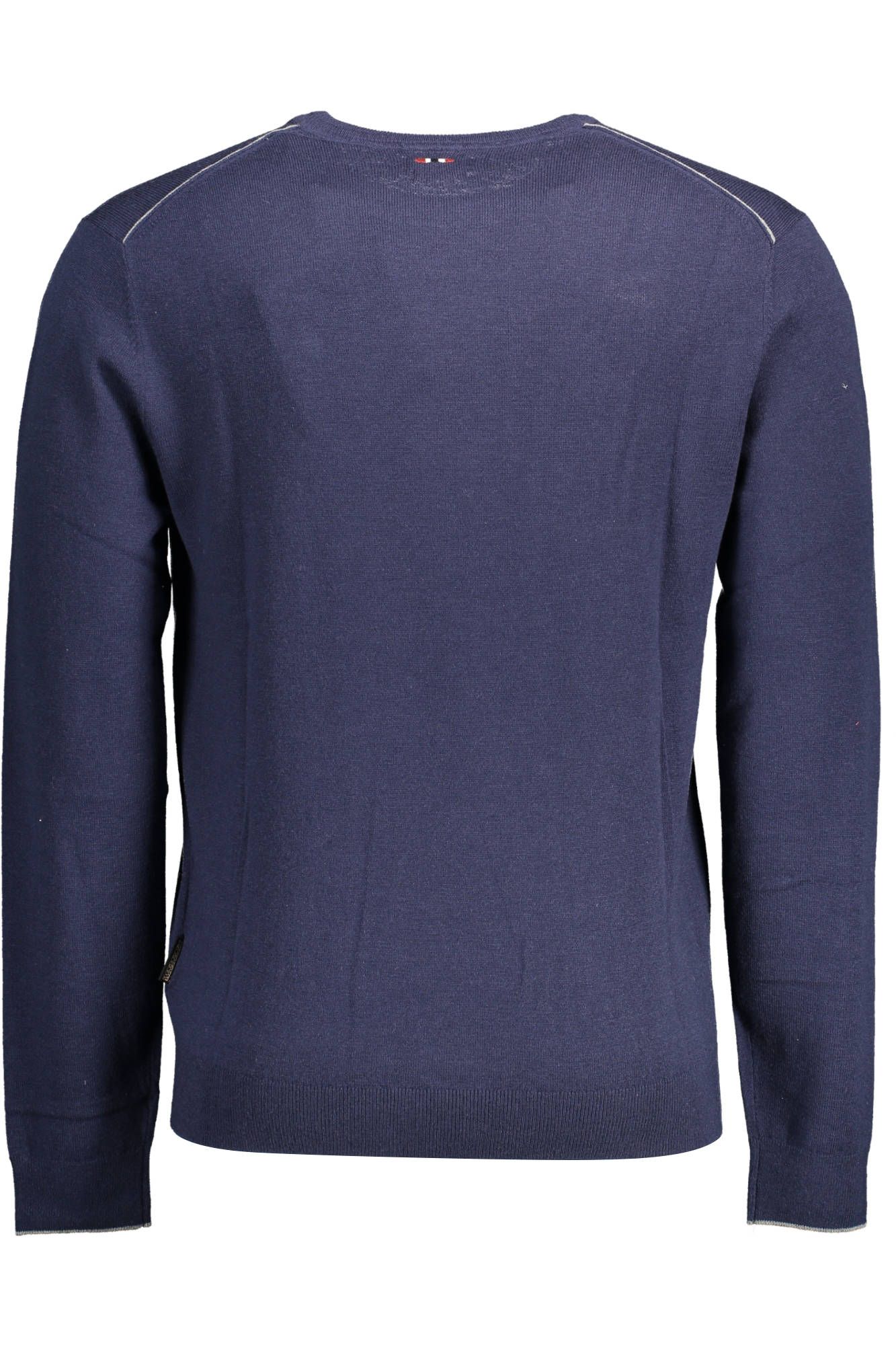  - Blue Wool Men Sweater